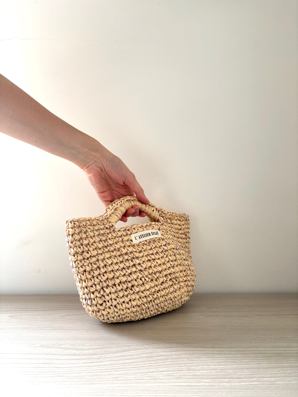 Bolso Louise rafia