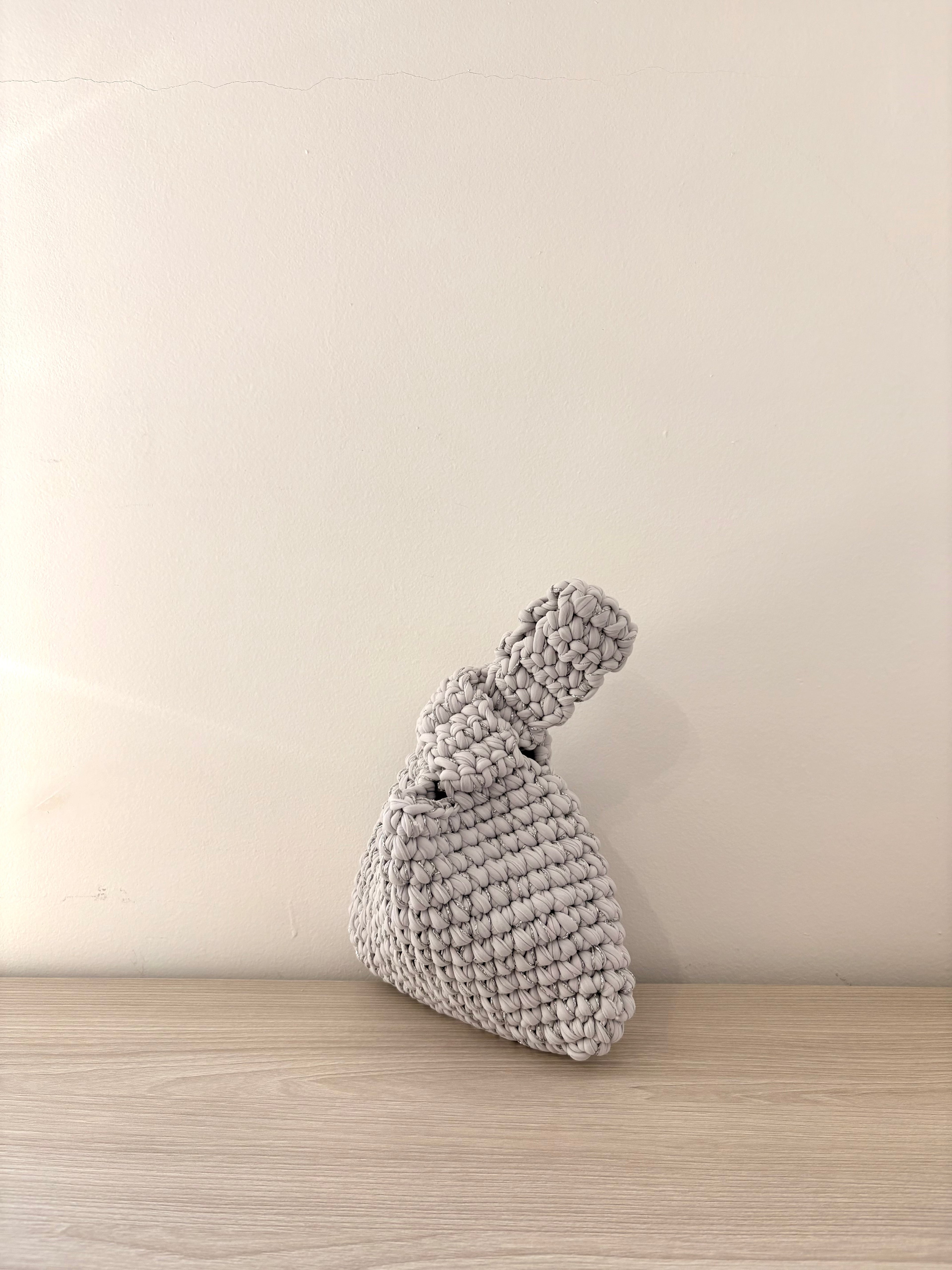 Bolso Fiji gris plata